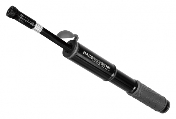 Pompe à Main Topeak Racerocket HP (Max 160 Psi / 11 Bar) Noir – Image 2