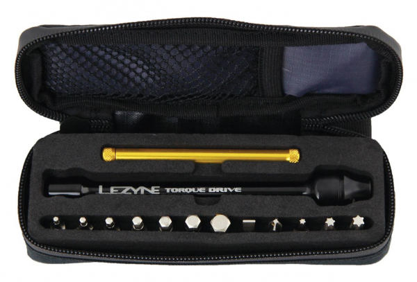Coffret Clé Dynamométrique Lezyne TORQUE DRIVE Noir Or – Image 2