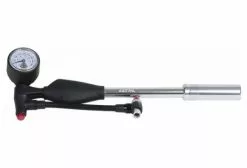 Pompe HP Suspension Zefal Z Shock (Max 360 Psi / 25 Bar) Noir / Argent