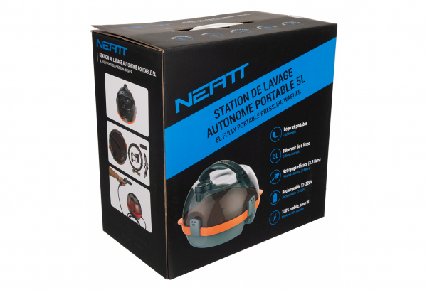 Station De Lavage / Nettoyeur Autonome Neatt Avec Batterie Et Réservoir De 5L – Image 9