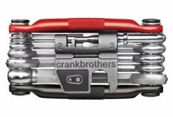 CRANKBROTHERS Multi-Outils M17 17 Fonctions Noir Rouge