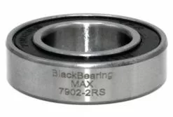 Roulement Black Bearing 7902 2RS Max 15 X 28 X 7 Mm