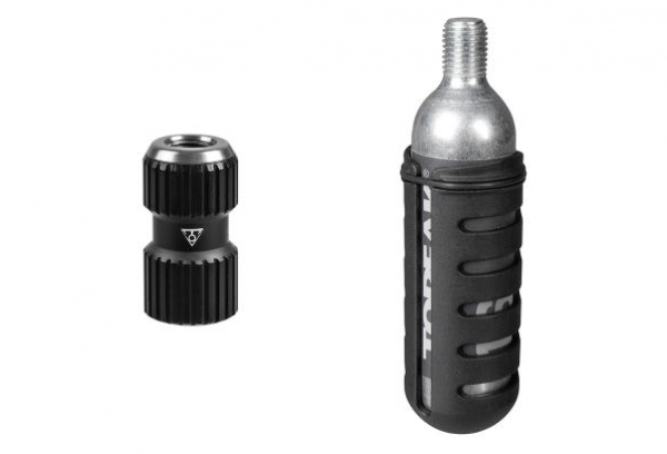 Gonfleur CO2 Topeak Nano AirBooster + Cartouche CO2 16 G