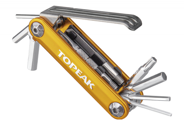 Multi-Outil Topeak Tubi 11 Or (11 Fonctions)