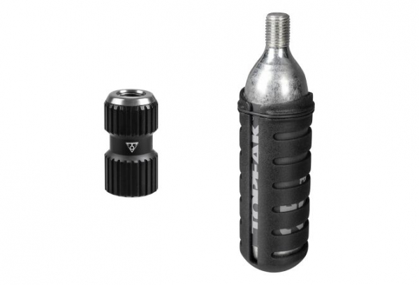 Gonfleur CO2 Topeak Nano AirBooster + Cartouche CO2 25 G