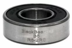 Roulement Black Bearing R6-2RS 9.53 X 22.23 X 7.14 Mm