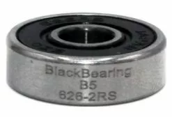 Roulement Black Bearing 626 2RS 6 X 19 X 6 Mm