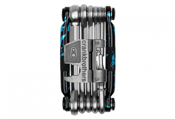 Multi Outils Crankbrothers M17 Édition Limitée Bleu Splatter