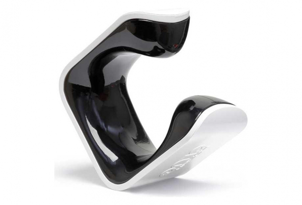 Support Vélo Mural Hornit Clug S Roadie (23-32mm / 1-1.25'') Blanc / Noir