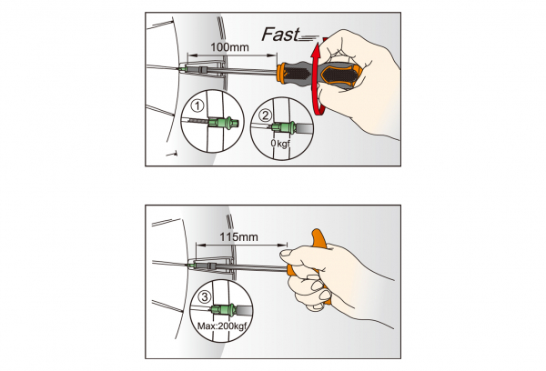 Combo Clés à Rayons IceToolz 12D5 3.6 Mm – Image 4