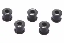 BBB Kit De 5 Vis Plateau ''Hexstars'' Alu Noir