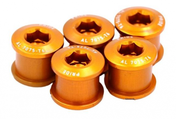 Pride Racing Vis De Cheminées Pride Vortex Chromoly 6.5mm Or