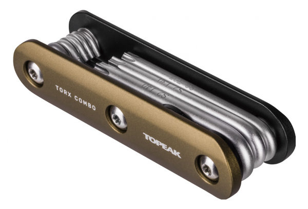 Multi Outils Topeak Torx Combo Noir / Or (9 Fonctions) – Image 2