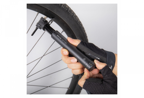 Pompe à Main Topeak Gravel 2Stage (Max 90 Psi / 6 Bar) Noir – Image 4