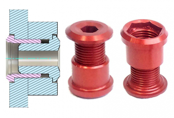 Kit De 4 Vis Cheminées Rennen XL Rouge – Image 2