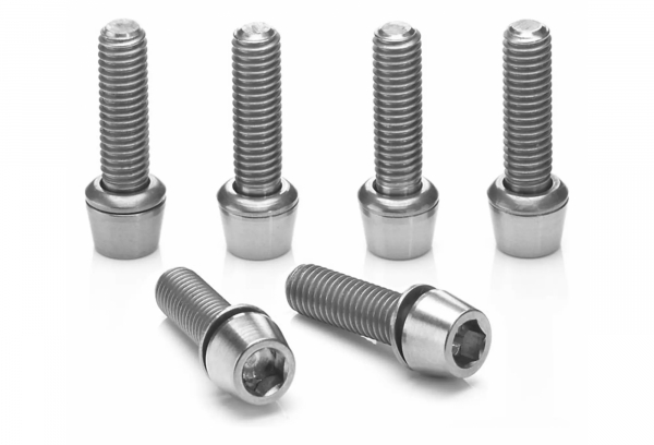 Jeu De Vis De Potence Ritchey Titanium Potence 4-Axis Silver (6 Vis)