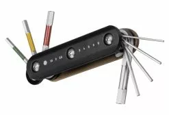 Multi-Outils Topeak Hex Combo (8 Fonctions) Noir