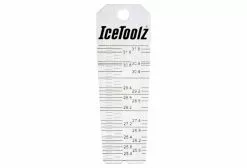 IceToolz Outil De Mesure Diametre Tube De Selle Ice Toolz E326