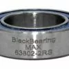 Roulement Black Bearing 63802 2RS Max 15 X 24 X 7 Mm