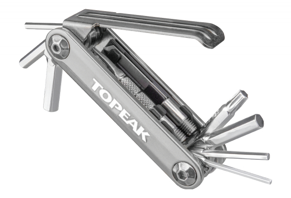 Multi-Outil Topeak Tubi 11 Argent (11 Fonctions)