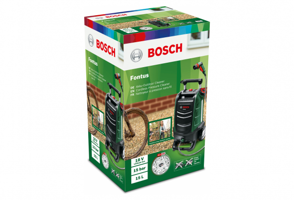 Nettoyeur Haute Pression Bosch Fontus 2 Sans Fils (Batterie 18V) 20bars – Image 7