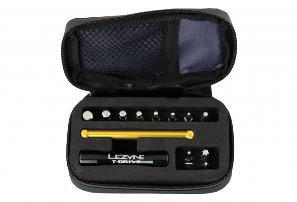 Clé Amovible + Coffret Avec Embouts LEZYNE Noir Or – Image 2